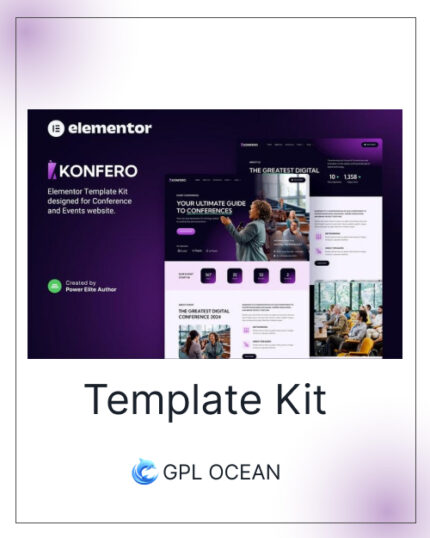 Konfero – Conference & Event Elementor Template Kit